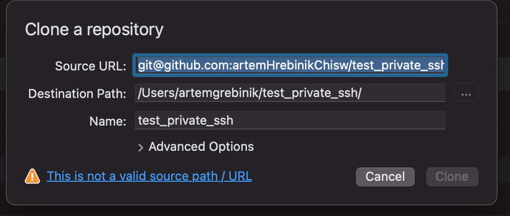 Git Clone Private Repository